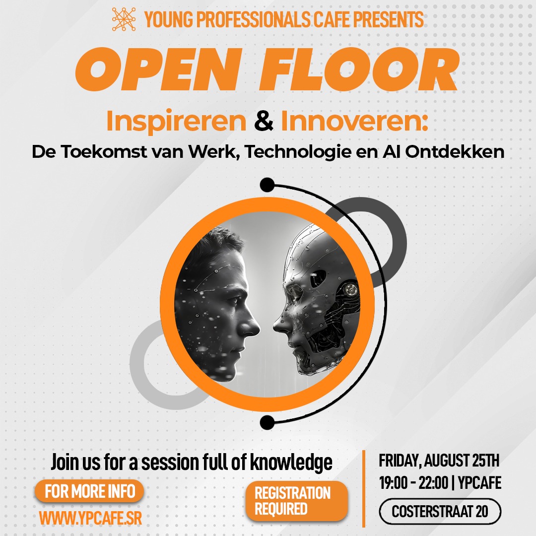 Open Floor Inspireren & Innoveren De Toekomst van Werk, Technologie en AI Ontdekken - Young Professionals Cafe1