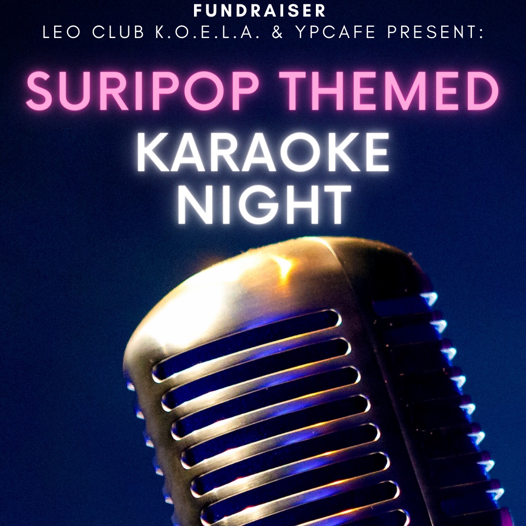Suripop Themed Karaoke Night Flyer - Young Professionals Cafe1